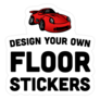 Custom Social Distancing Floor Stickers