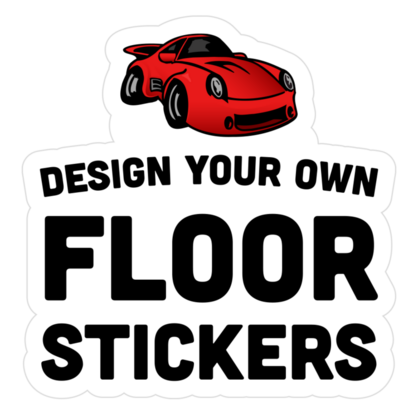 Custom Social Distancing Floor Stickers