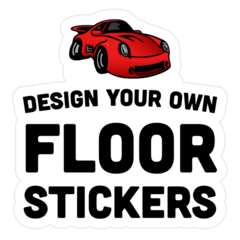 Custom Social Distancing Floor Stickers
