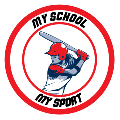 Custom Softball Circle with Team Colors Magnet