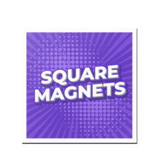 Example of a custom square magnet