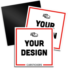 Custom Square Magnets With Your Design