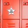 Custom Star Locker Magnet