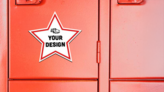 Custom Star Locker Magnet