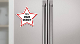 Custom Star Refrigerator Magnet