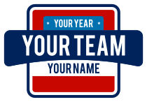 Custom Swim Team Square Sticker