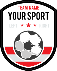 Custom Team Soccer Badge Sticker
