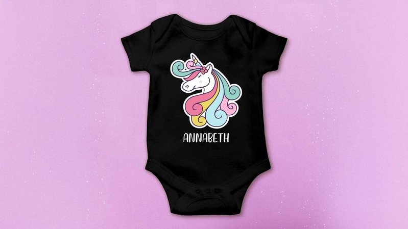 Custom Unicorn Onesie