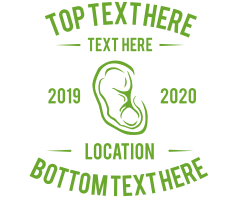 Custom Wrestling Ear Transfer Sticker