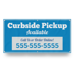 Customizable Curbside Banner