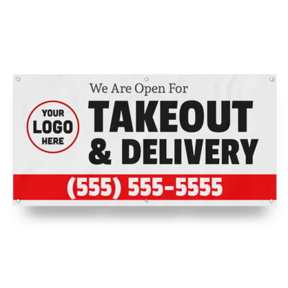 Customizable Delivery Banner