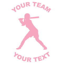 Customize Any Softball Fundraiser Sticker