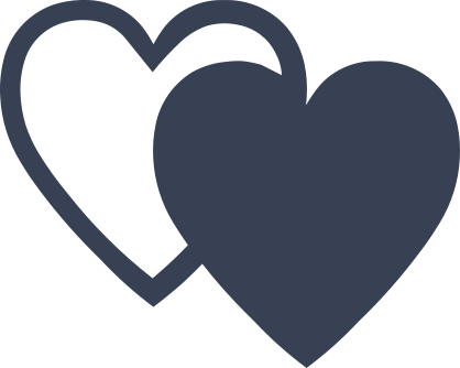 Cut Out Hearts Sticker