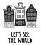 Cute Amsterdam Houses Sticker