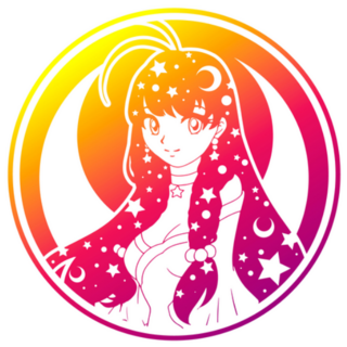 Cute Anime Girl With Long Hair And Big Eyes sticker