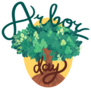 Cute Arbor Day Sticker