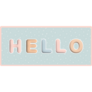 Cute Baby Hello Sticker