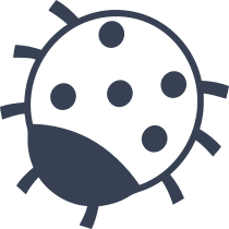 Cute Baby Ladybug Sticker