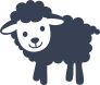Cute Baby Lamb Sheep Sticker