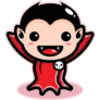 Cute Baby Vampire Sticker
