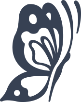 Cute Butterfly Flying Sticker