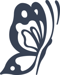 Cute Butterfly Flying Sticker