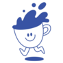 Cute Cartoon Coffee Sticker
