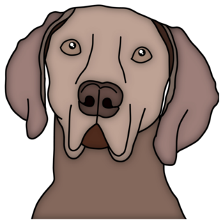 Cute Cartoon Dog Sticker