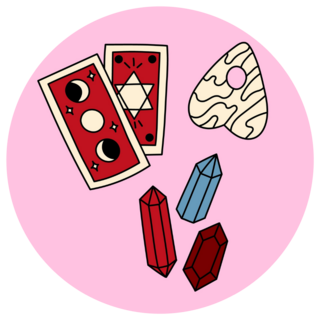 Cute Celestial Doodles Sticker 