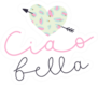 Cute Ciao Bella Heart Sticker