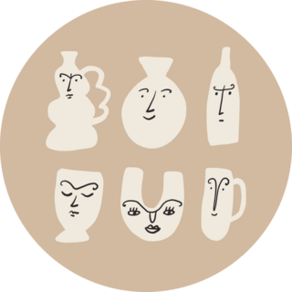 Cute Cozy Pottery Sticker