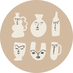 Cute Cozy Pottery Sticker