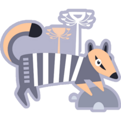 Cute Decorative Marsupial Anteater Sticker