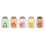 Cute Dinosaurs Flavors Of Milk Bottle Tea Sticker