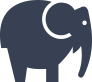 Cute Elephant Sticker