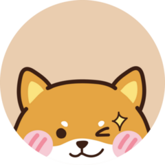 Cute Face Shiba Inu Sticker