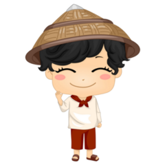 Cute Filipino Boy Sticker