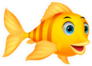 Cute Fish Cartoon Sticker