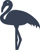 Cute Flamingo Sticker