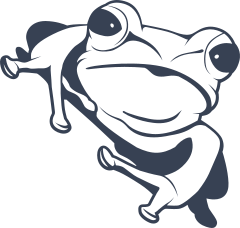 Cute Frog Toad Sticker