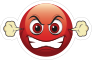 Cute Furious Emoji Sticker