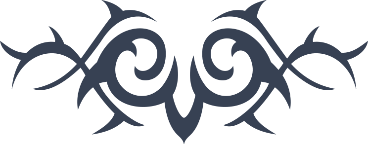 Cute Gothic Border Sticker