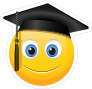 Cute Graduate Emoji Sticker