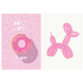 Cute Hand Drawn Donut With Sprinkles Balloon Sticker