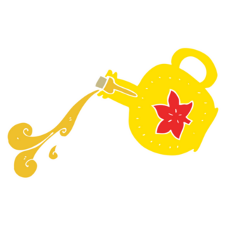 Cute Illustration Of Canadian Maple Syrup Bottle Sticker