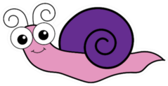 Cute Insect Snail Sticker