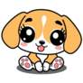 Cute Kawaii Puppy Sticker