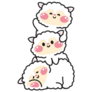Cute Kawaii Sheep Sticker