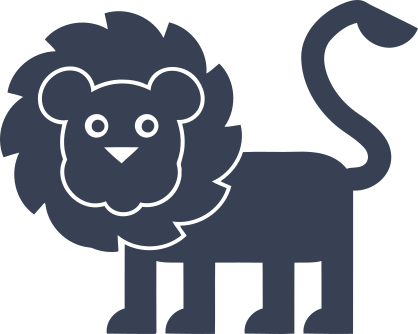 Cute Lion Sticker