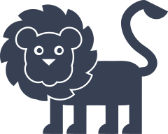 Cute Lion Sticker